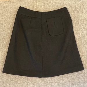 Naf naf black skirts polyster/laine wool